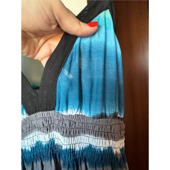 Vacation Spaghetti Strap Empire Waste Maxi Dress - Picture 2 of 3